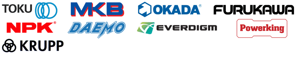 Brands of Hydraulic Breakers Supported Brands of Hydraulic Breakers Supported